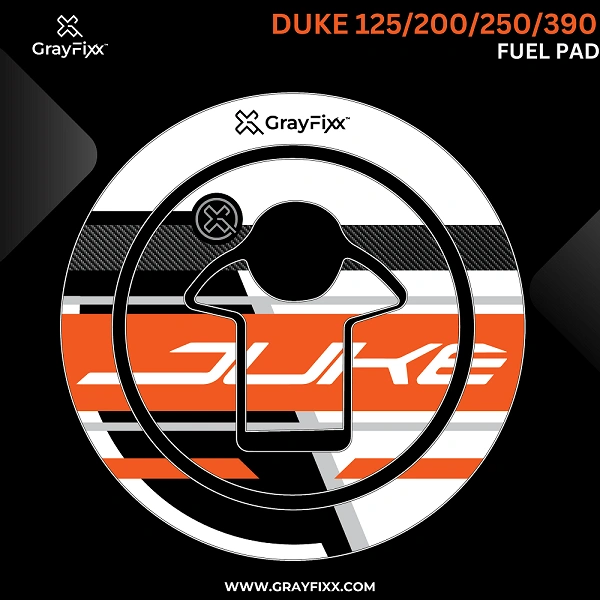 Duke 125/200/250/390 Fuel Pad | Premium 3D Gel Fuel Pad, Pack of 1